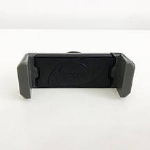 Автотримач для телефона Hoco CPH01 Mobile Holder for car outlet. Колір чорний, фото 2