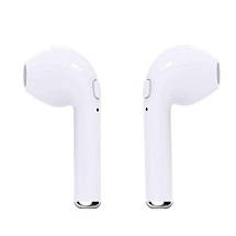 Бездротові Bluetooth навушники i7 mini TWS Stereo з боксом для зарядки. Колір білий, фото 2