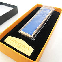 Запальничка спіральна USB ZGP-1. Колір синій, фото 3