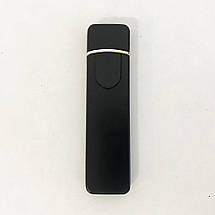 Запальничка спіральна USB ZGP-4. Колір чорний, фото 2