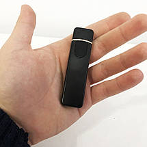 Запальничка спіральна USB ZGP-4. Колір чорний, фото 3