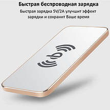 Бездротовий зарядний пристрій AWEI W1 Wireless Charger. Колір білий, фото 3