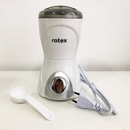 Кавомолка ROTEX RCG06 White. Колір білий, фото 2