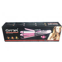 Щипці випрямляч мультистайлер 3 в 1 GEMEI GM-2966 t200, фото 2