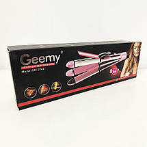 Щипці випрямляч мультистайлер 3 в 1 GEMEI GM-2966 t200, фото 3