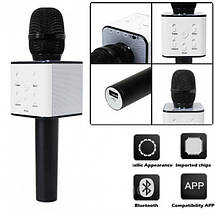 Мікрофон Q-7 Wireless Black. Колір чорний, фото 2