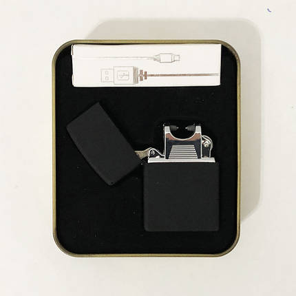 Запальничка імпульсна NB USB-215. Колір чорний, фото 2
