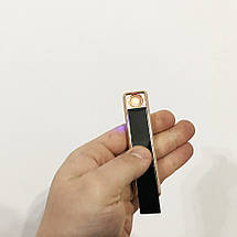 Запальничка спіральна USB ZGP-1. Колір: платиновий, фото 2