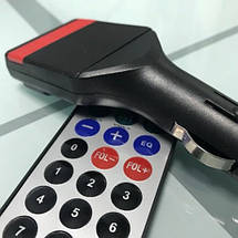 Автомобільний FM-модулятор трансмітер Fm-04, MP3 Player з пультом дистанційного керування, фото 2
