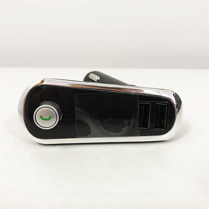 FM Трансмітер в машину SmartUS G11 BT ФМ модулятор автомобільний. Колір: срібло, фото 2