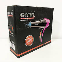 Фен GEMEI GM-1 766 2.6 кВт АС, фото 3