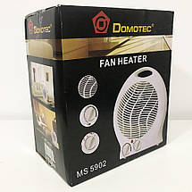Обігрівач тепловентилятор Domotec MS-5902, фото 3