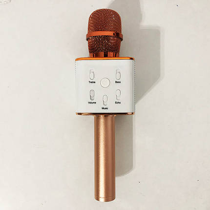 Мікрофон Q-7 Wireless Rose. Колір рожевий, фото 2