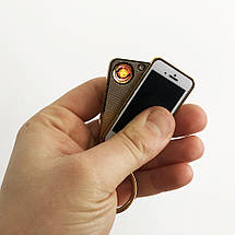 USB запальничка-брелок IPhone спіраль розжарювання, фото 2