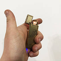 USB запальничка в подарунковій упаковці "Tiger". Двостороння, спіраль розжарювання. Тигр, фото 2