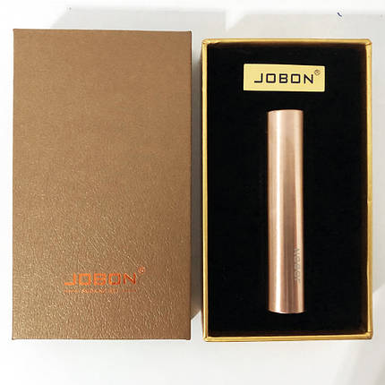 USB запальничка в подарунковій упаковці "Jobon" XT-4876-3. Спіраль розжарювання. Колір: Золотий, фото 2