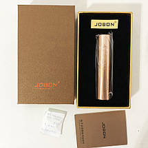 USB запальничка в подарунковій упаковці "Jobon" XT-4876-3. Спіраль розжарювання. Колір: Золотий, фото 3