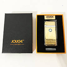 USB запальничка в подарунковій упаковці "Jouge" XT-4953. Колір: золотий, фото 2