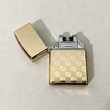 Електроімпульсна USB запальничка HONGLU (квадратики), фото 3