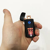 USB запальничка в подарунковій коробці Україна HL-120, фото 2