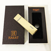USB запальничка в подарунковій коробці Hasat HL-66, фото 2