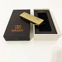 USB запальничка в подарунковій коробці Hasat HL-66, фото 3