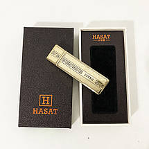 USB запальничка в подарунковій коробці Hasat HL-66, фото 2
