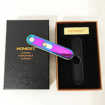 USB запальничка в подарунковій упаковці "Honest" 4825. Колір: хамелеон, фото 2