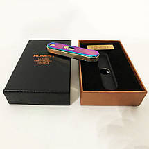USB запальничка в подарунковій упаковці "Honest" 4825. Колір: хамелеон, фото 3