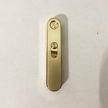 USB запальничка в подарунковій упаковці "Honest" 4825. Колір: золотий, фото 2