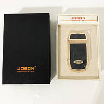 Електроімпульсна запальничка в подарунковій упаковці Jobon (USB) XT-4963. Колір: золото, фото 3