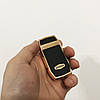 Електроімпульсна запальничка в подарунковій упаковці Jobon (USB) XT-4963. Колір: золото, фото 3
