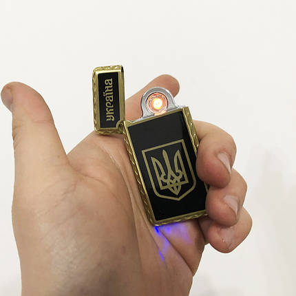 USB запальничка Україна (Спіраль розжарювання) HL-141, фото 2