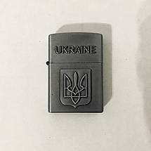 Запальничка бензинова герб Україні 4410, фото 2