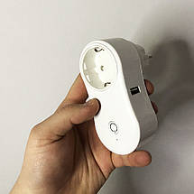 Вай-Фай розетка з USB Wi-Fi socket, фото 2