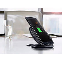 Швидка бездротова зарядка для телефон FAST CHARGE WIRELESS S7. Колір чорний, фото 2