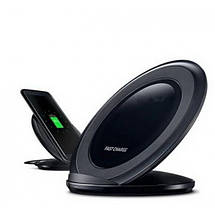 Швидка бездротова зарядка для телефон FAST CHARGE WIRELESS S7. Колір чорний, фото 2