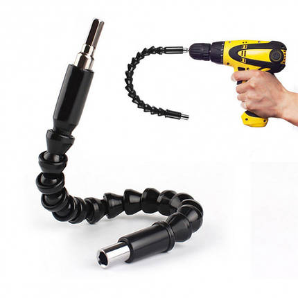 Гнучкий магнітний подовжувач для викрутки і дрилі Snake Bit, фото 2