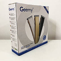 Машинка для стриження GEMEI GM-6048. Колір чорний, фото 3