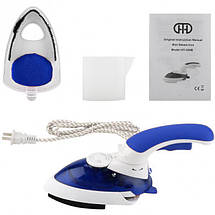 Отпариватель Mini Steam Iron HT-558B. Колір синій, фото 2