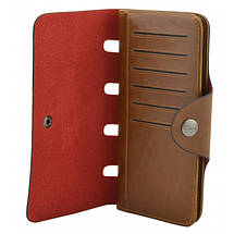 Чоловіче портмоне Baellerry Genuine Leather COK10. Колір коричневий, фото 2