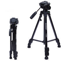 Штатив + пульт ДУ для камери і телефону TRIPOD 3388, фото 2