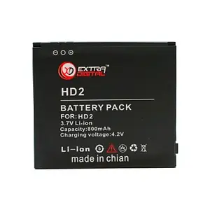 Акумулятор до телефону Extradigital HTC HD2 Black 800 mah
