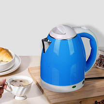 Чайник електричний DOMOTEC MS-5024. Колір блакитний, фото 2