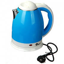 Чайник електричний DOMOTEC MS-5024. Колір блакитний, фото 3