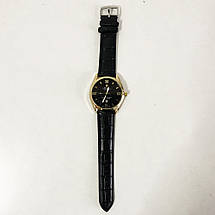 Годинник наручний Rolex Black ремінець чорний (репліка), фото 3