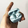 Бездротові bluetooth навушники i13S ProStar 5.0 з кейсом. Колір блакитний, фото 6