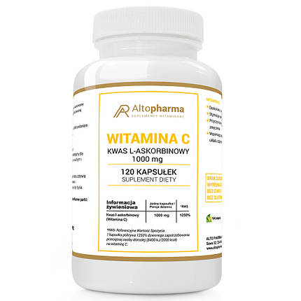 Вітаміни Altopharma C - 120 капс, фото 2