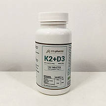 Вітаміни Altopharma K2 + D3 - 60 капс, фото 3
