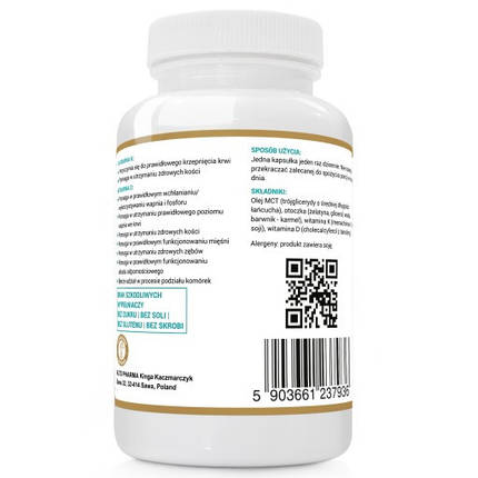 Вітаміни Altopharma K2 MK7 З Натті + D3 2000ІУ, фото 2
